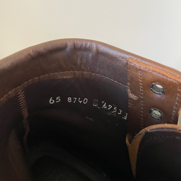 Nisolo Amalia All-Weather lace-up leather ankle boot in brown size 6.5 - Picture 6 of 12